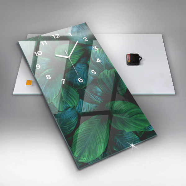 Horloge murale verticale La nature laisse