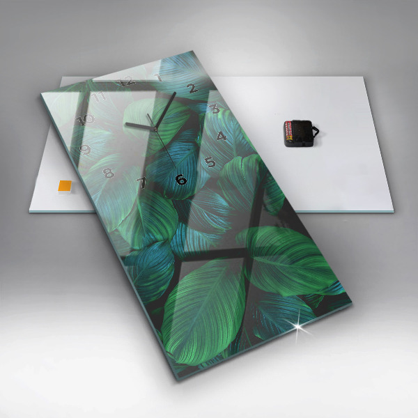 Horloge murale verticale La nature laisse