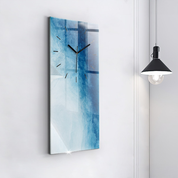 Horloge murale verticale Eau de captage
