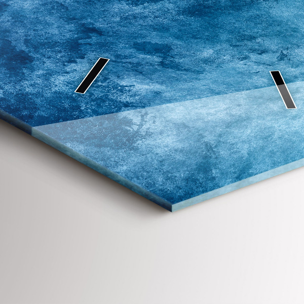 Horloge murale verticale Eau de captage