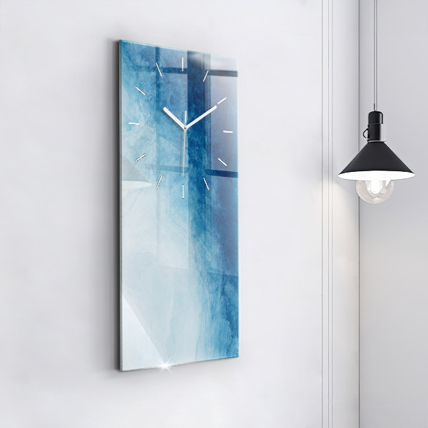 Horloge murale verticale Eau de captage