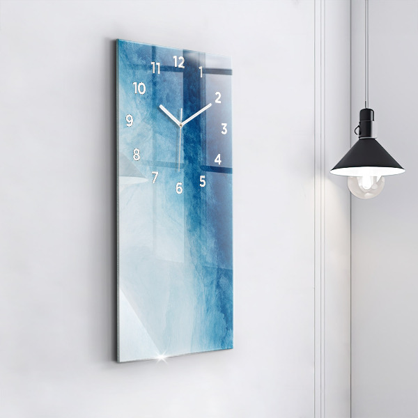 Horloge murale verticale Eau de captage