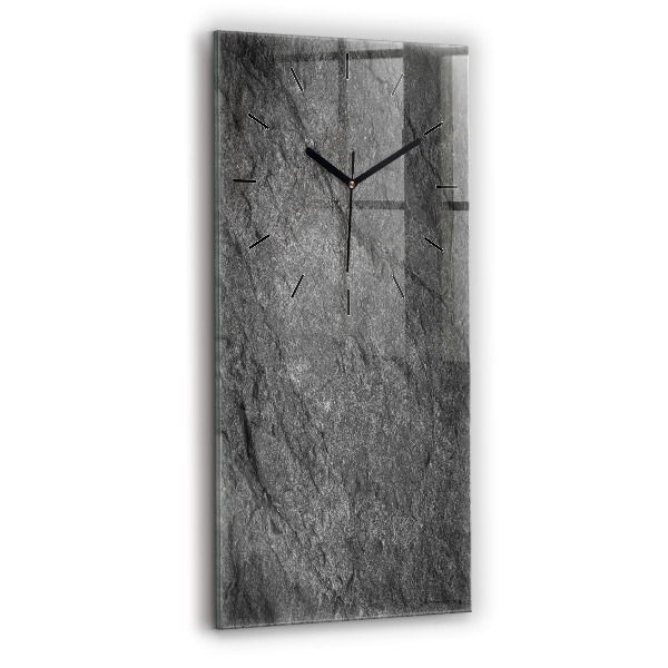 Horloge rectangulaire verticale Roche volcanique