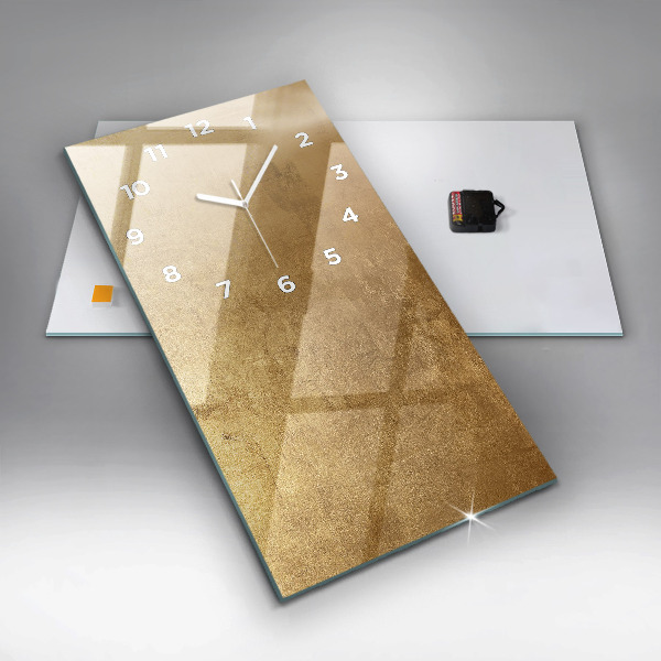 Horloge rectangulaire verticale Toile décorative