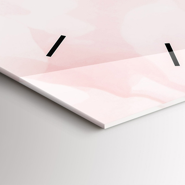 Horloge rectangulaire verticale Roses en fleurs