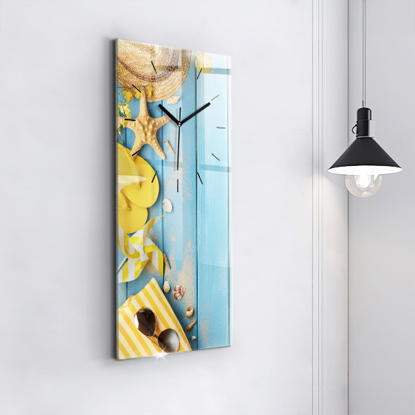 Horloge rectangulaire verticale Accessoires et planches de plage