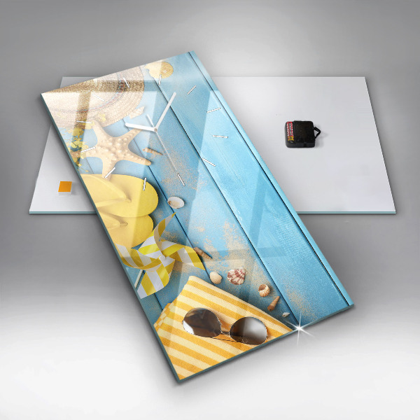 Horloge rectangulaire verticale Accessoires et planches de plage