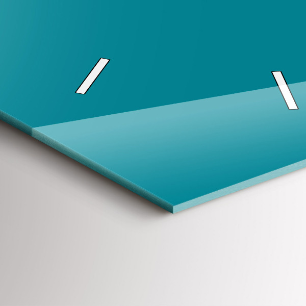 Horloge murale verticale Couleur de la mer