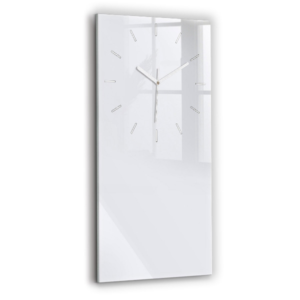 Horloge murale verticale Couleur blanc foncé
