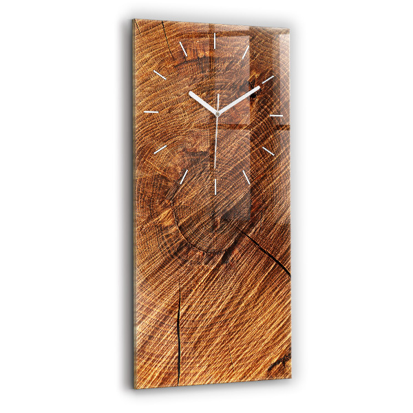 Horloge rectangulaire verticale Bois décoratif
