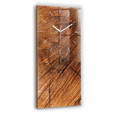 Horloge rectangulaire verticale Bois décoratif