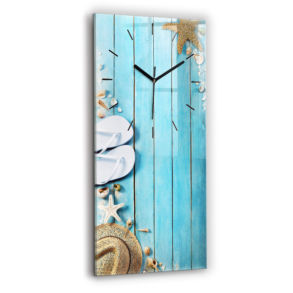 Horloge rectangulaire verticale Accessoires de vacances