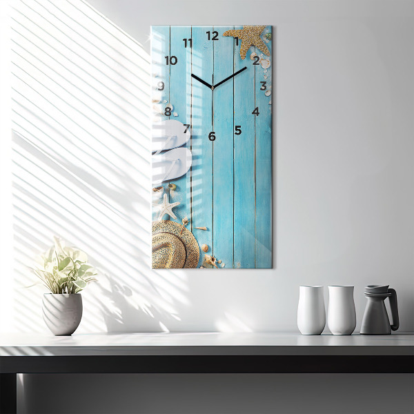 Horloge rectangulaire verticale Accessoires de vacances