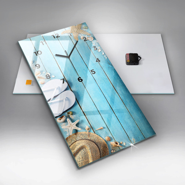 Horloge rectangulaire verticale Accessoires de vacances