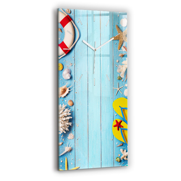 Horloge rectangulaire verticale Accessoires de plage