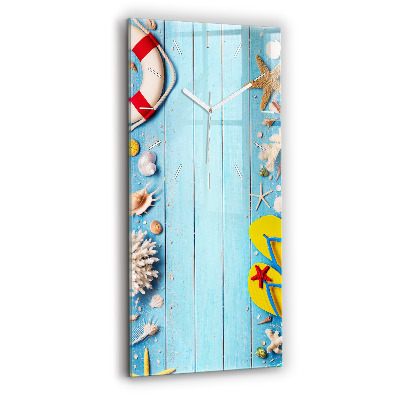 Horloge rectangulaire verticale Accessoires de plage