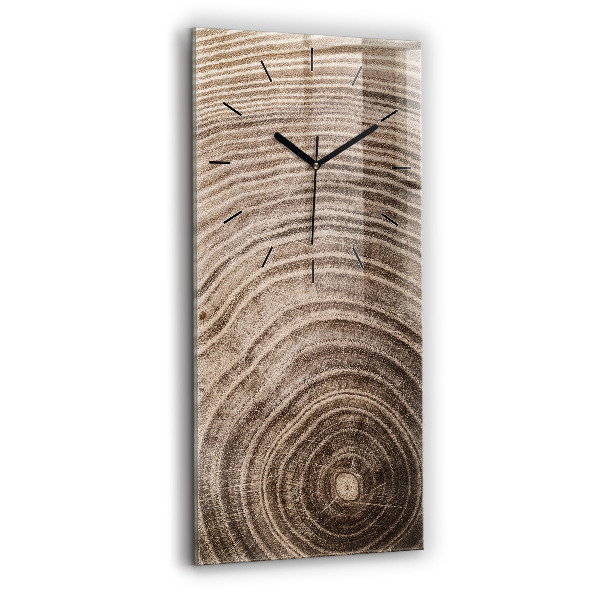 Horloge rectangulaire verticale Tronc