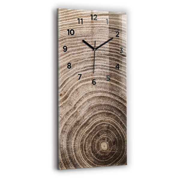 Horloge rectangulaire verticale Tronc