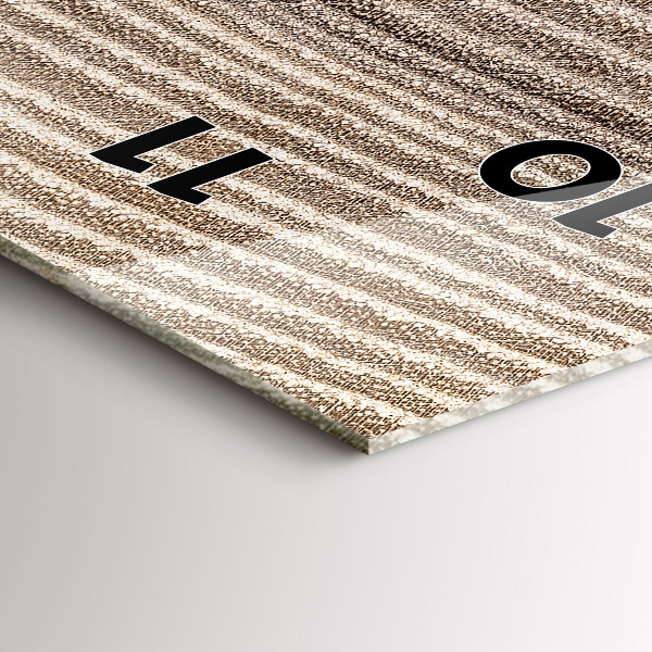 Horloge rectangulaire verticale Tronc