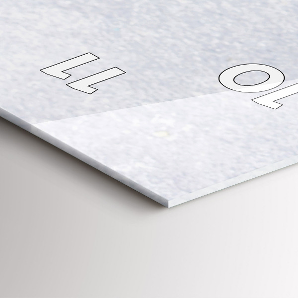 Horloge murale verticale Un morceau de gâteau