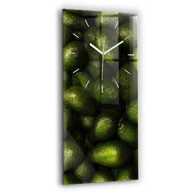 Horloge murale verticale Avocat