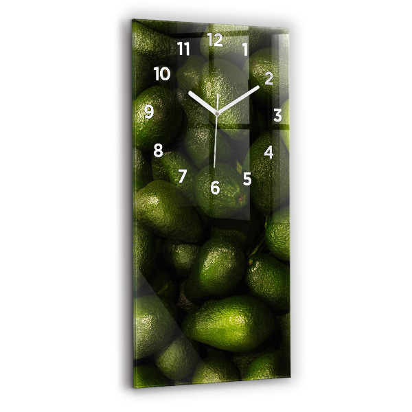 Horloge murale verticale Avocat