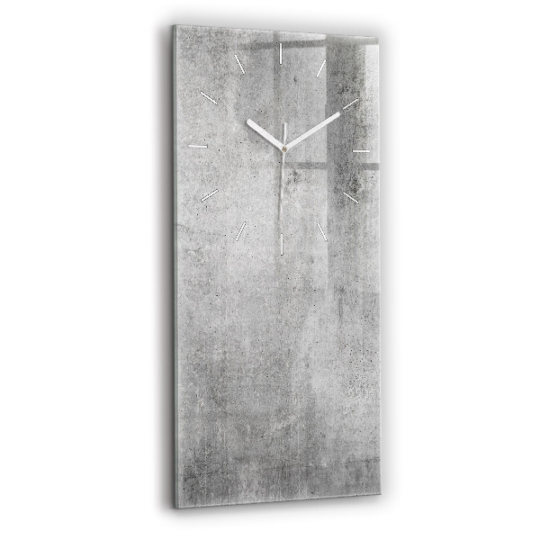 Horloge murale verticale Mur brut