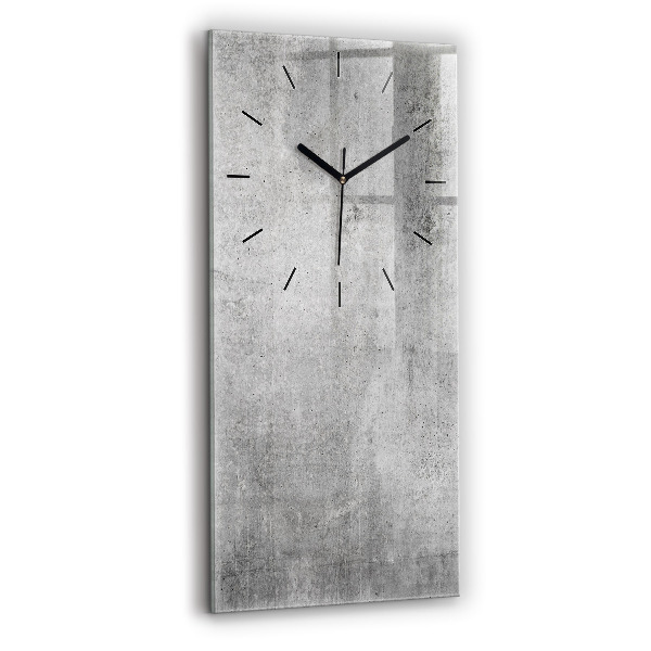 Horloge murale verticale Mur brut