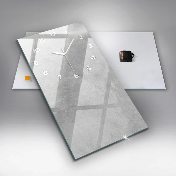 Horloge murale verticale Mur de pierre