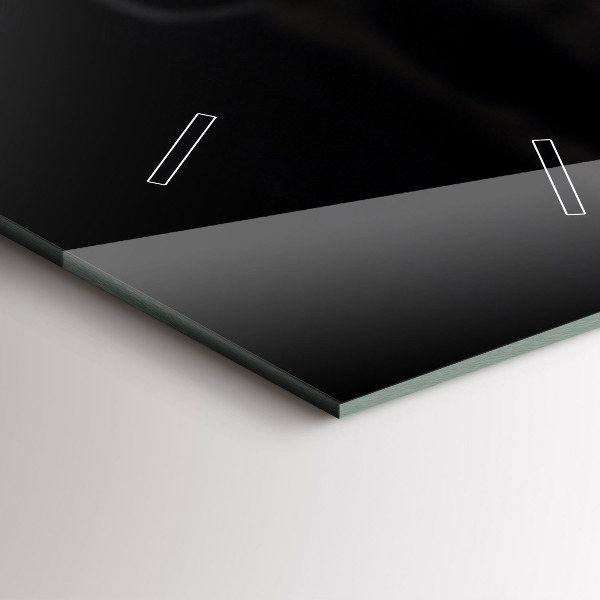 Horloge murale verticale Tasse et grains de café