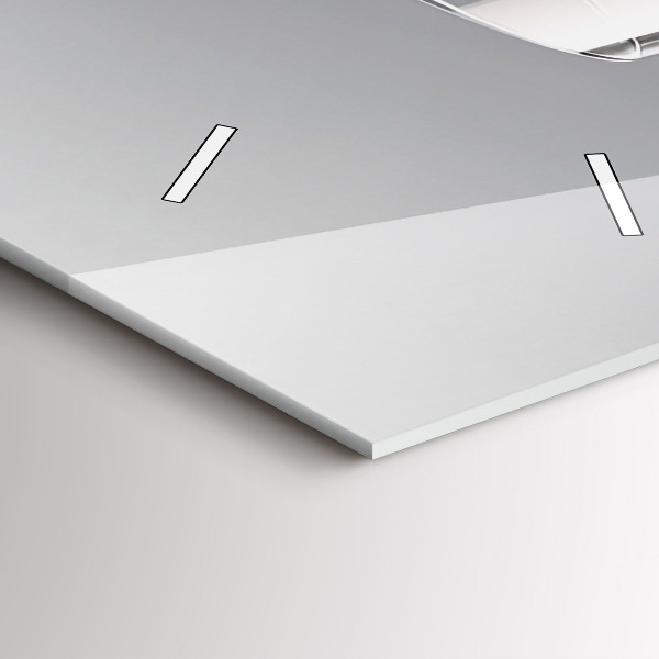 Horloge murale verticale Un verre de vin rouge