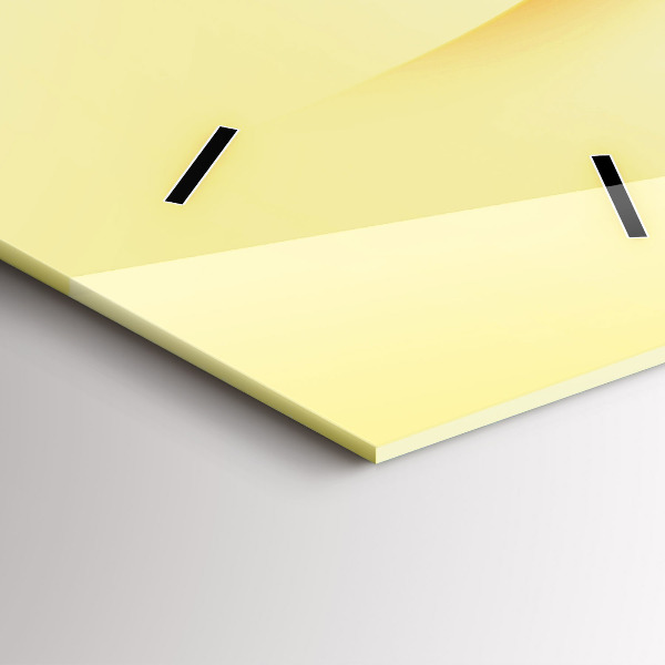 Horloge rectangulaire verticale 'Ondes d''abstraction'