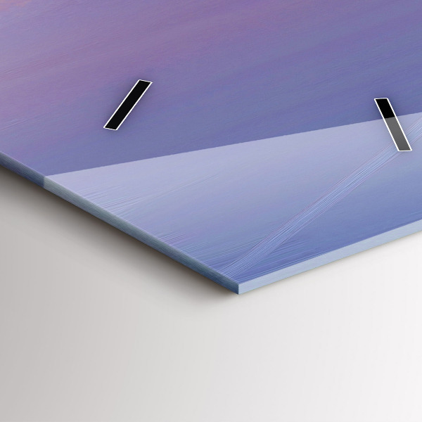 Horloge rectangulaire verticale Paysage marin