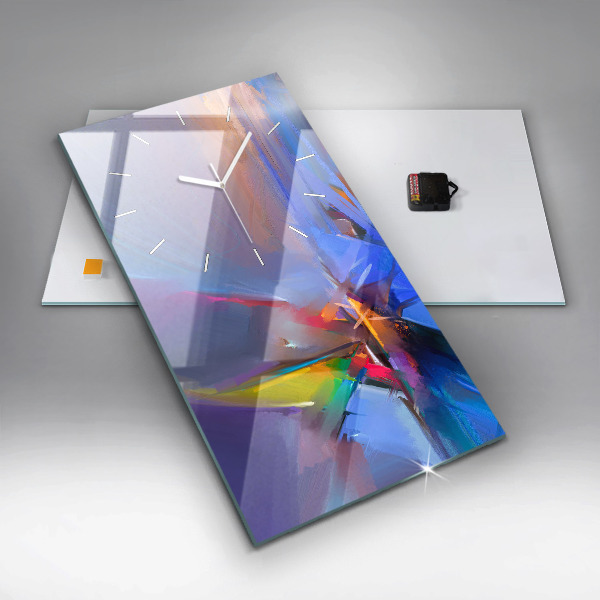 Horloge rectangulaire verticale Paysage marin