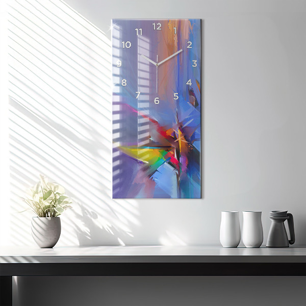 Horloge rectangulaire verticale Paysage marin