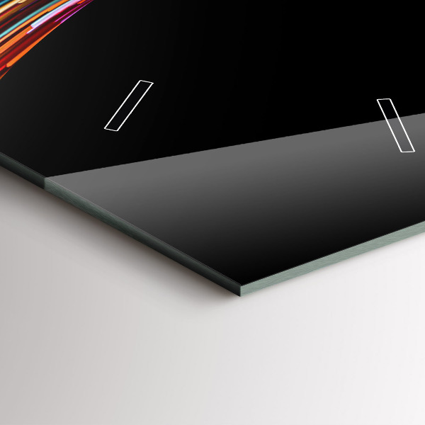 Horloge murale verticale 'L''art émotionnel'