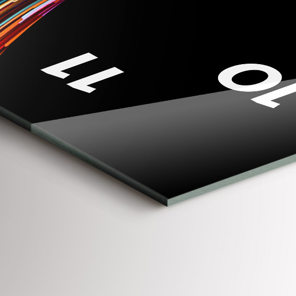 Horloge murale verticale 'L''art émotionnel'