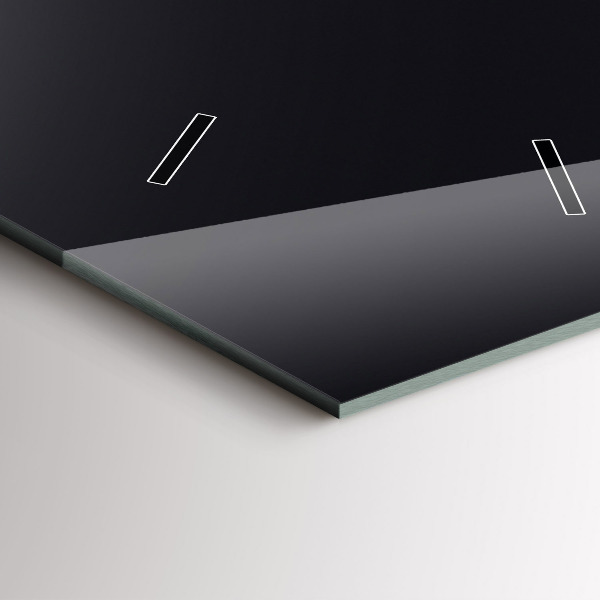 Horloge murale verticale Vague futuriste