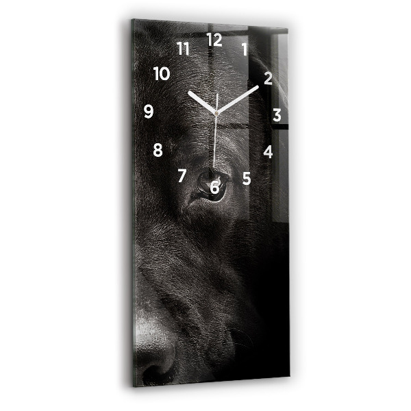 Horloge rectangulaire verticale Chien et chat Scottish Fold