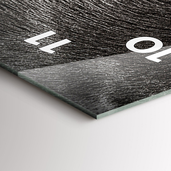 Horloge rectangulaire verticale Chien et chat Scottish Fold