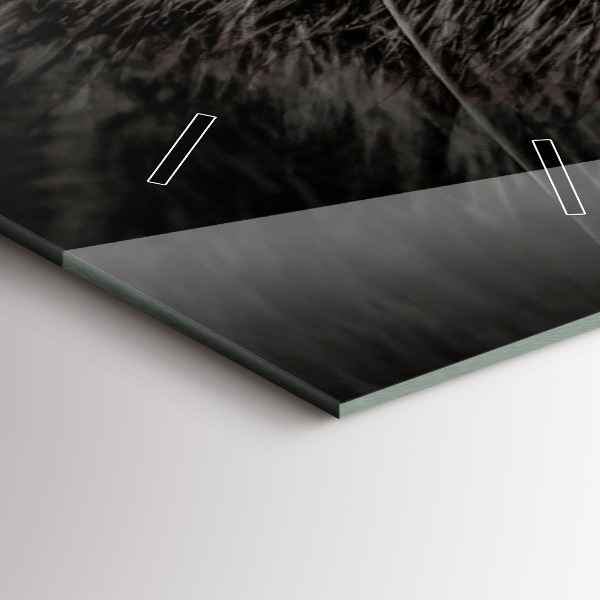 Horloge rectangulaire verticale Chien et chat Scottish Fold