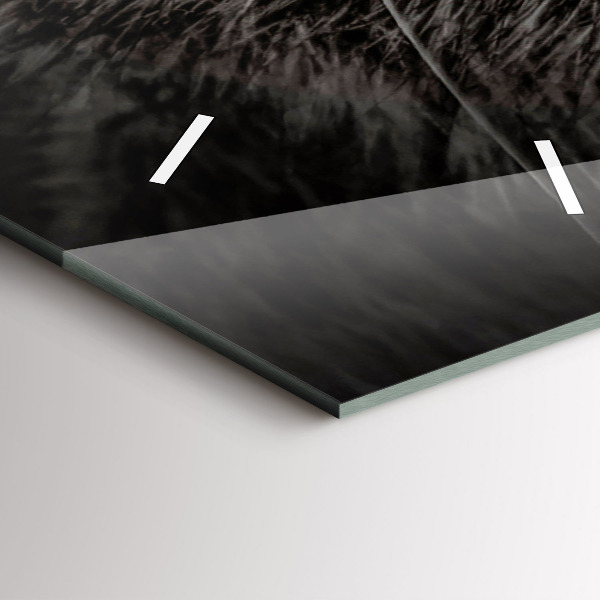 Horloge rectangulaire verticale Chien et chat Scottish Fold