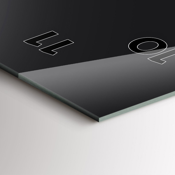 Horloge murale verticale Phases de la lune