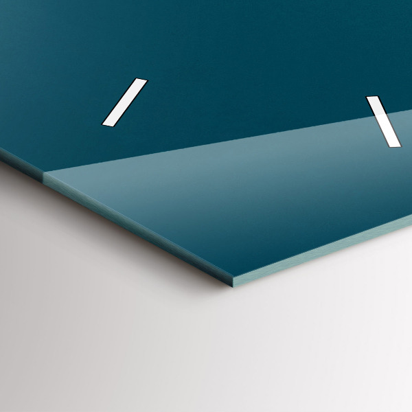 Horloge murale verticale Coucher de soleil dans les montagnes