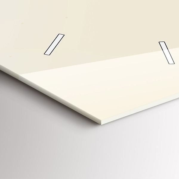 Horloge rectangulaire verticale Homme avec une barbe