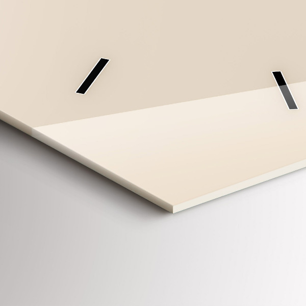 Horloge murale verticale Tête de loup