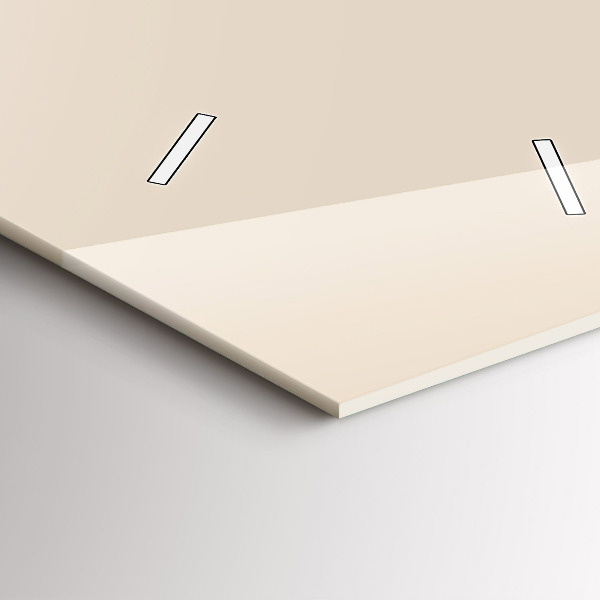 Horloge murale verticale Tête de loup