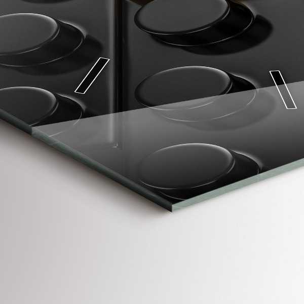 Horloge rectangulaire verticale Blocs de jouets