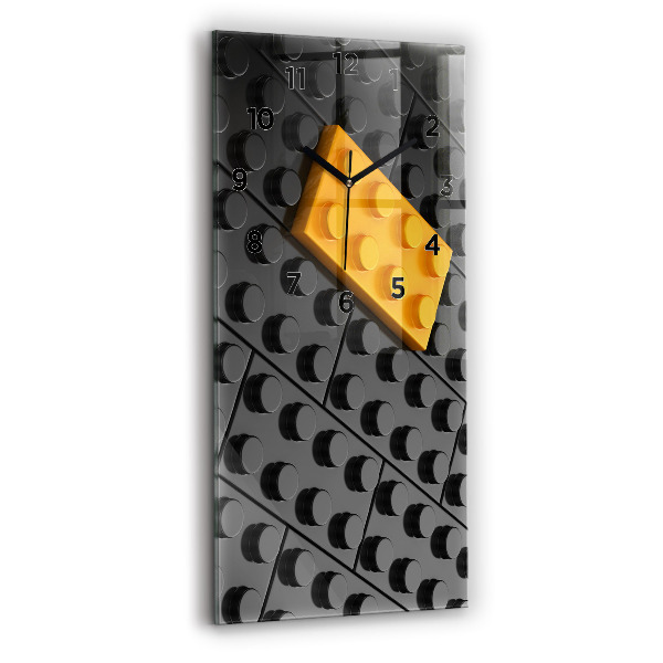 Horloge rectangulaire verticale Blocs de jouets