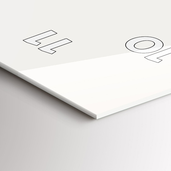 Horloge rectangulaire verticale Jazz à New York